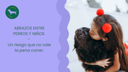 ABRAZOS ENTRE PERROS Y NIÑOS - Un riesgo que no vale la pena correr.